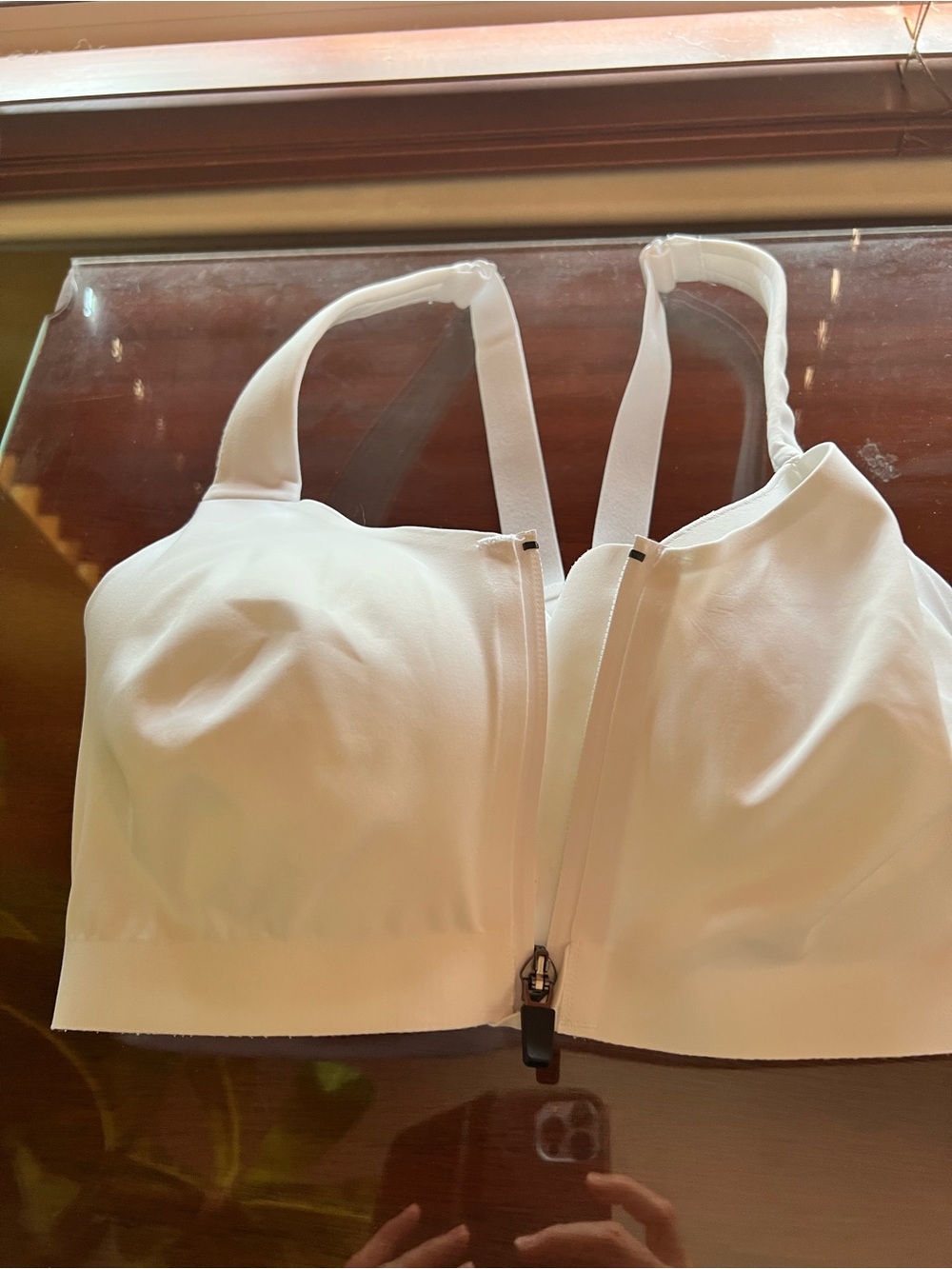 Victoria’s Secret Incredible Knockout Ultra Max -Zip Sports Bralette Top
